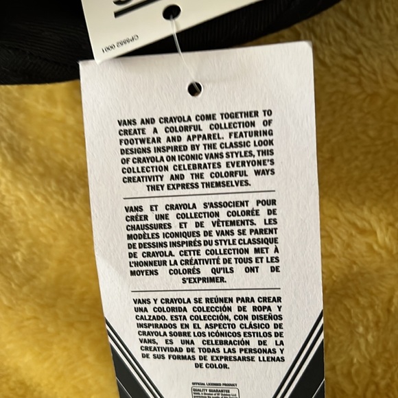 Vans Crayola Baseball Cap - Picture 8 of 9